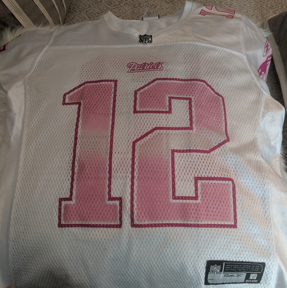 Patriots pink Tom Brady official Jersey (s)